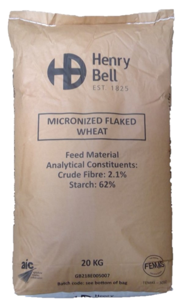 Micronized Flaked Wheat